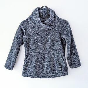 O'Neill Girl Fuzzy Sherpa Sweater Blue ~ Size Small (6-7)